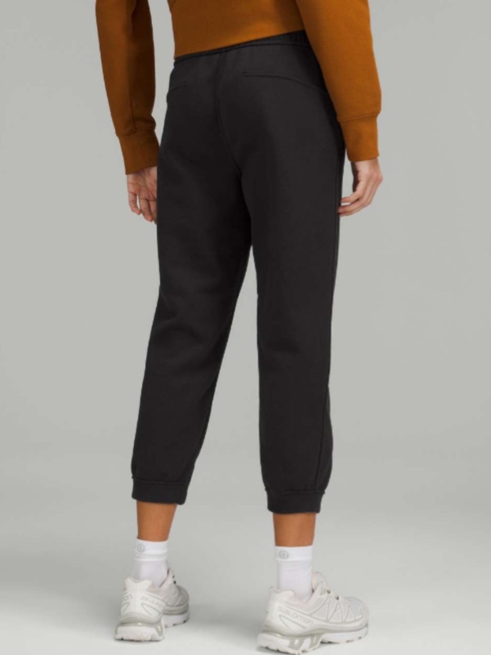 Lululemon Loungeful High-Rise Cropped Jogger Black